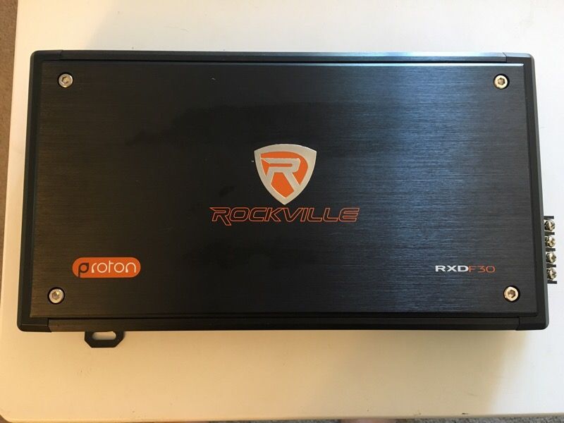 ROCKVILLE RXD-F30 MICRO(compact) CAR/ATV AMP 2400W Peak 4 CHANNEL AMPLIFIER