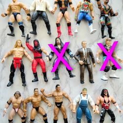 Vintage WWF Wrestling Action Figures From The '90s WOULD TRADE*
