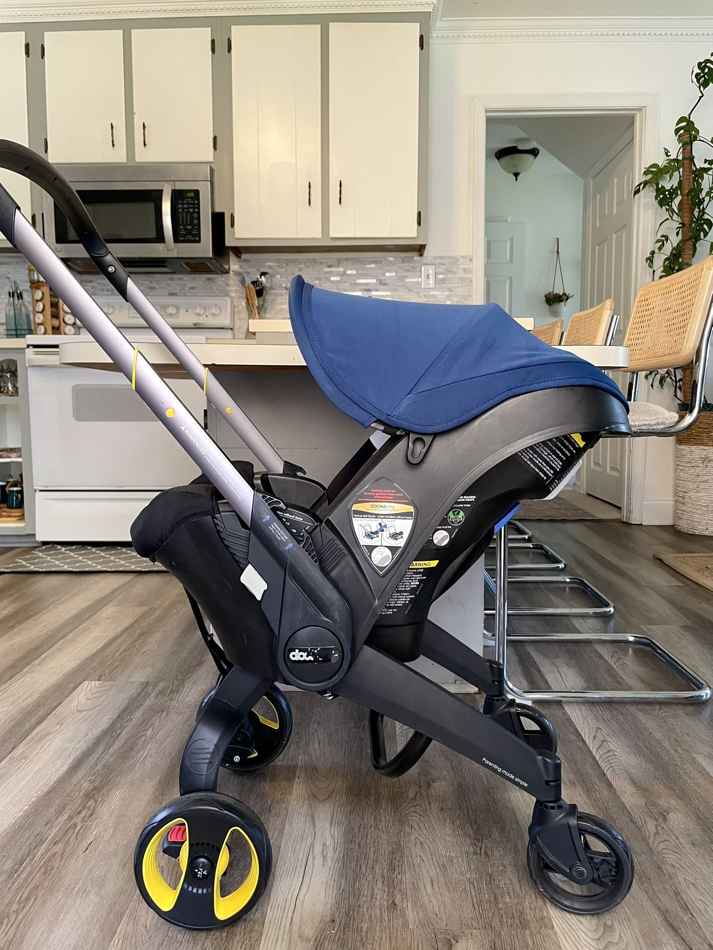 Doona Infant Car Seat Stroller Deep Blue