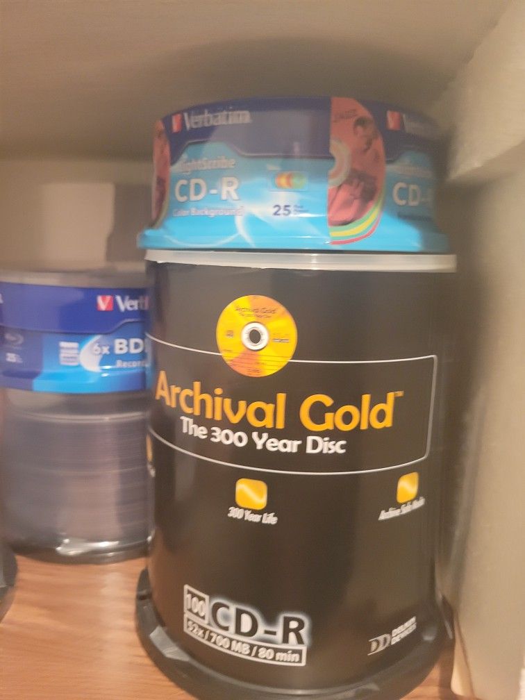 Blank Cds And Dvds