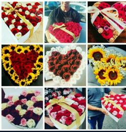 Giant Flower Hearts