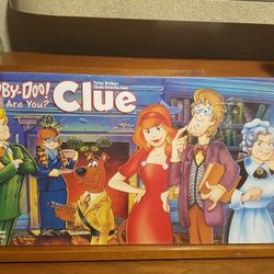 New Vintage Scooby Doo Clue Board Game