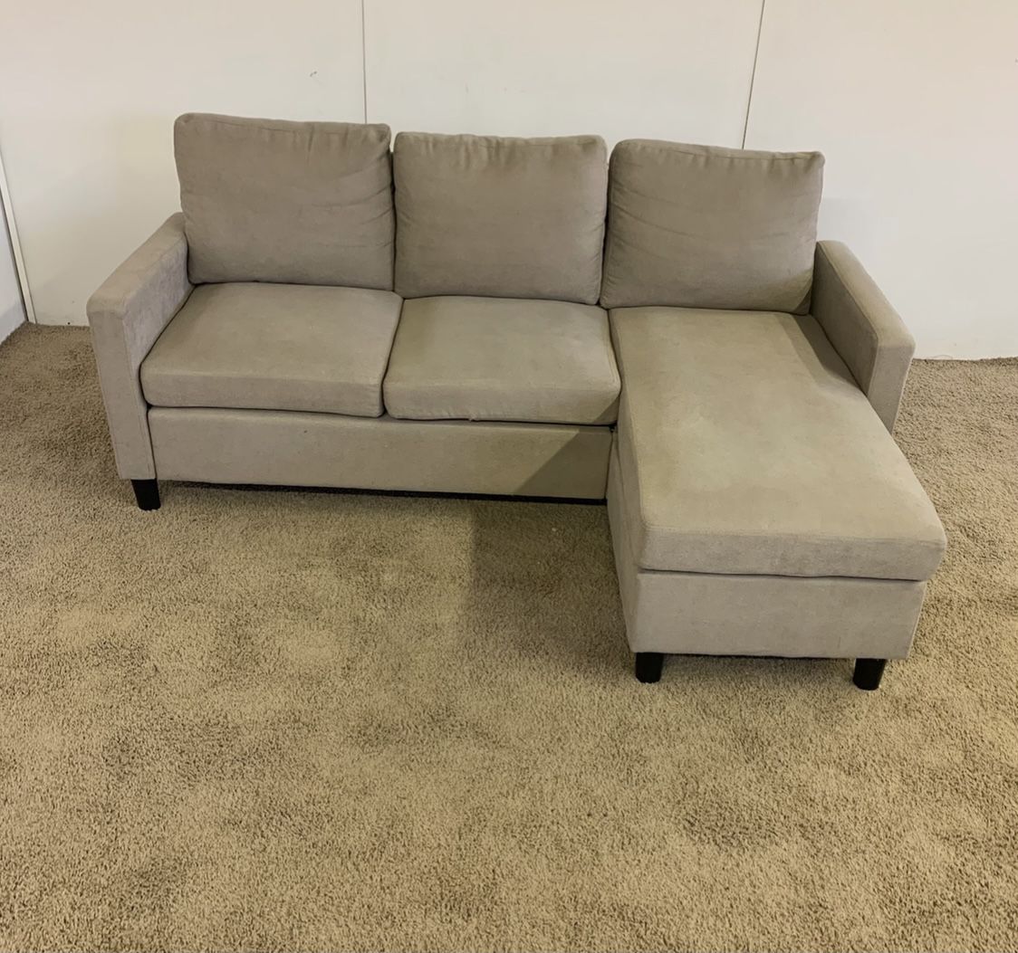 Gray Reversible Sectional -Free Delivery -