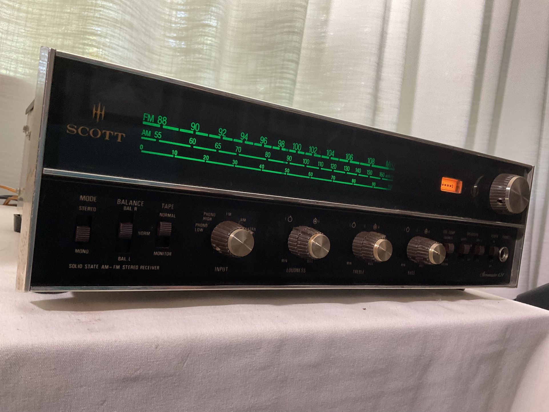 H H Scott Stereo Master 631 Receiver 1971 USA 