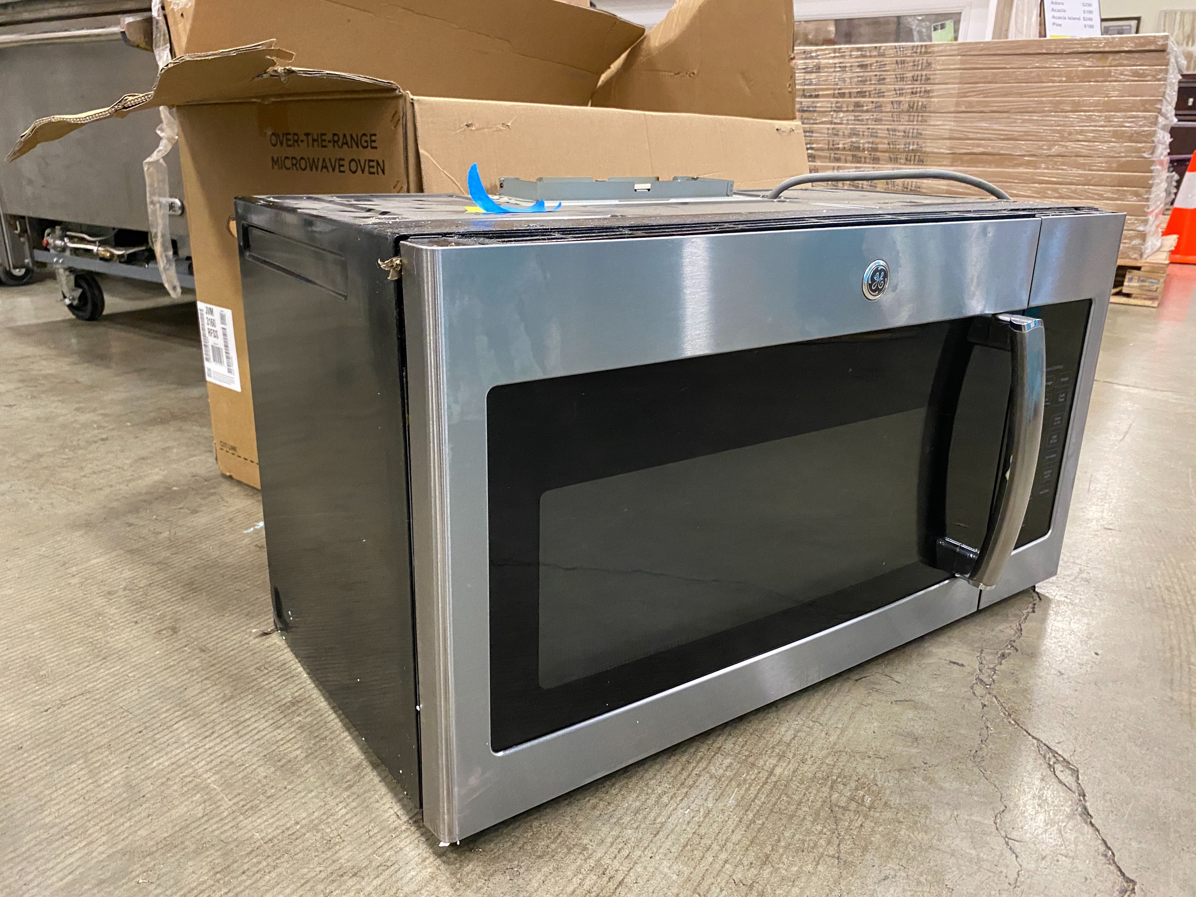GE Above Range Microwave Model: JVM3160RF3SS