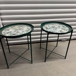 Pair Tray table
