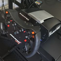 Fanatec Csl Elite Racing Simulator With Cockpit
