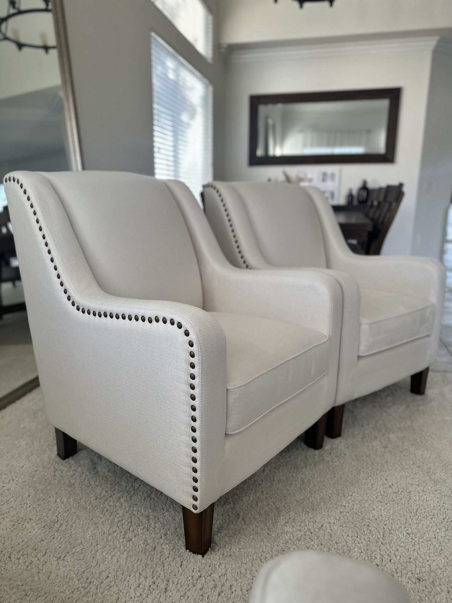 True Innovations Mila Fabric Accent Chair