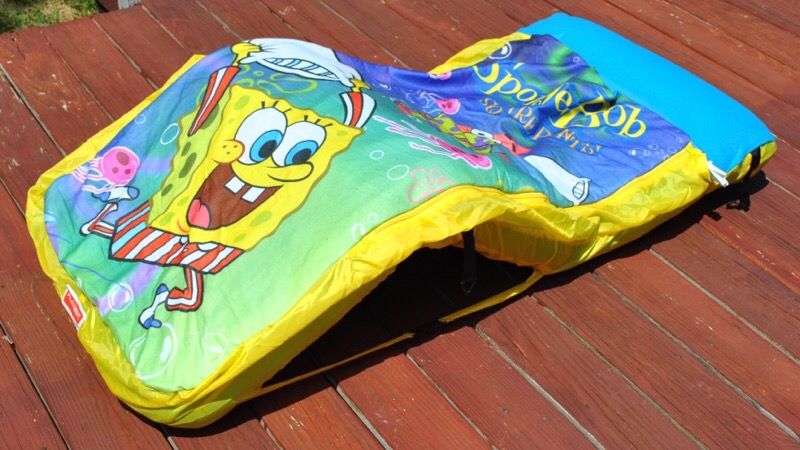 SpongeBob inflatable sleeping bag / chair