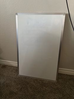 Dry Erase Whiteboard with Aluminum Frame