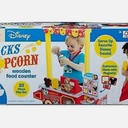 Melissa And Doug Mickey Mouse Snack & Popcorn Stand