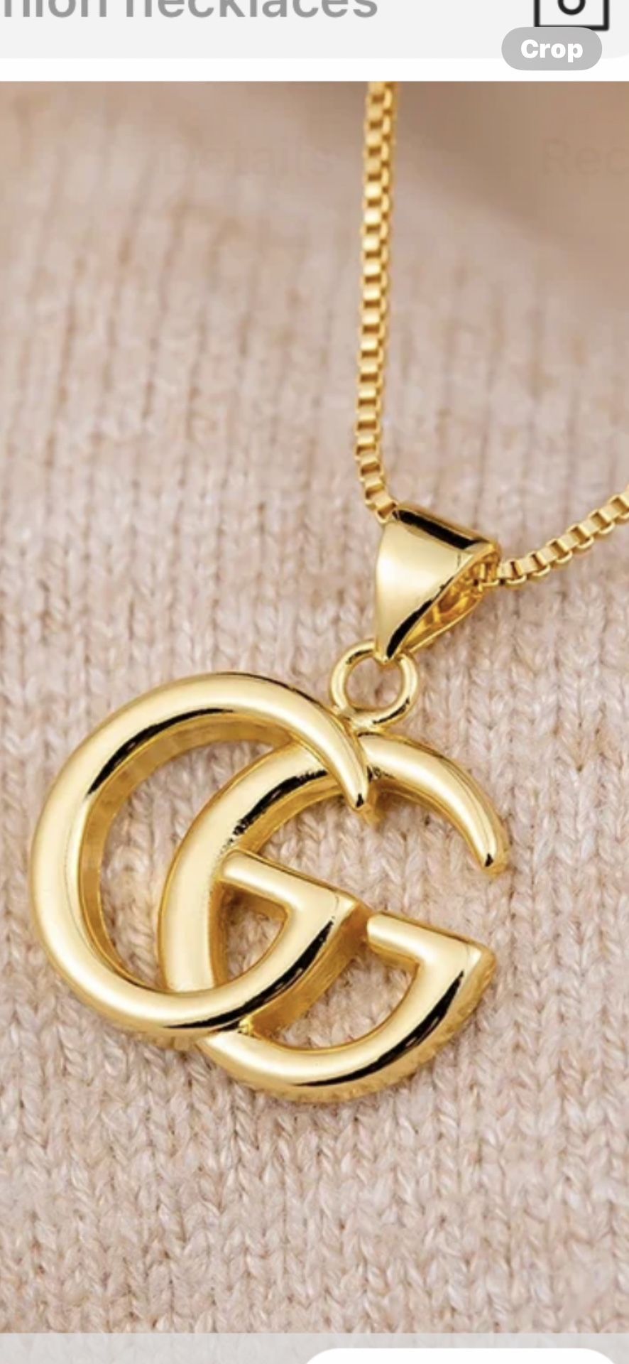 Gold Plated Earrings And Necklace