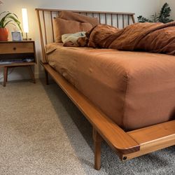 Bed Frame W/ Headboard 