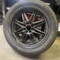4x 4lug Universal Rims 225/45/17