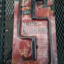 deck brackets for planters