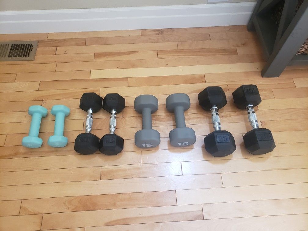 Dumbbell Pairs 5-20lb