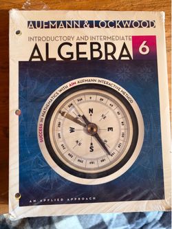Algebra 6 college book