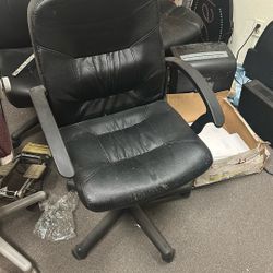 Black Office Chair $20