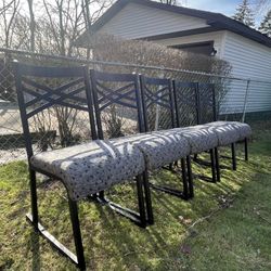 Cushioned Chairs (Set Of 5)