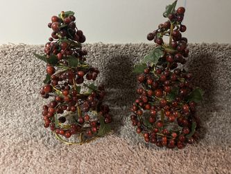 Holiday Decor. Candy Dish. Christmas Trees. 