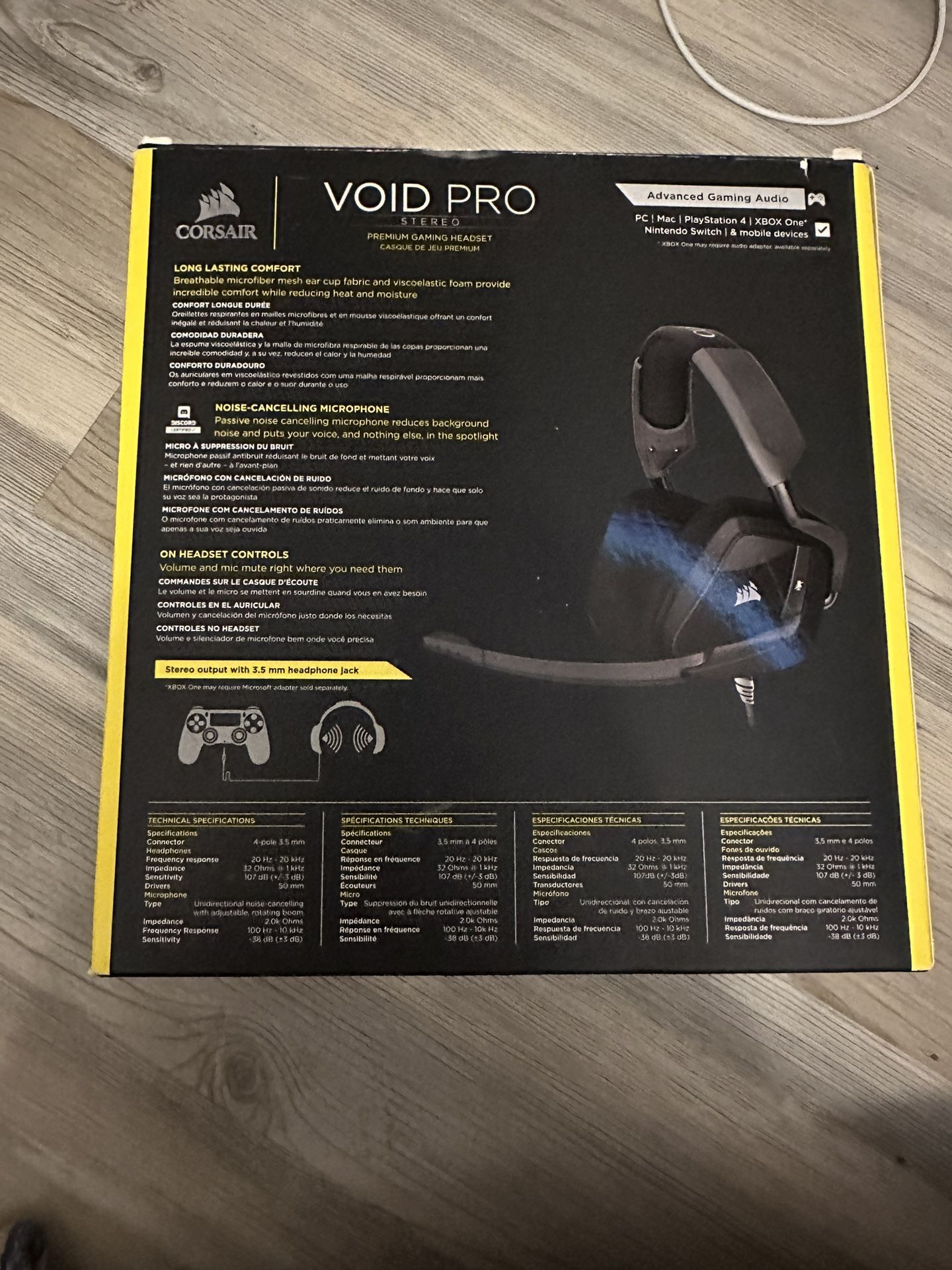 Corsair VOID PRO STEREO premium Gaming Headset