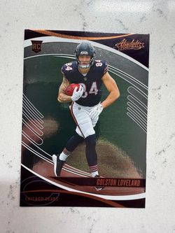 2025 Panini Absolute Rookie Colston Loveland #114 Bears RC