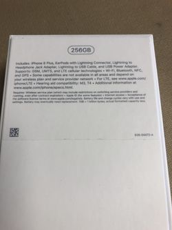 iPhone 8 Plus product red 256Gb brand new