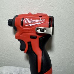 Milwaukee M12 12V Lithium-Ion Subcompact Brushless Cordless 1/4 in. Hex Impact Driver (Tool-Only)