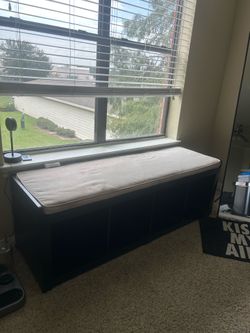 Bench with Cubbies
