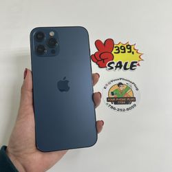IPHONE  12 PRO MAX  UNLOCKED 128GB BLUE