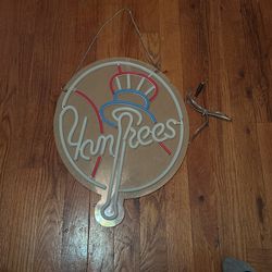 Yankees LED Sign 