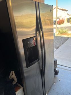 GE Profile Arctica Side-by-Side Stainless Steel Refrigerator