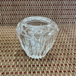 Princess house Crystal votive candle holder.