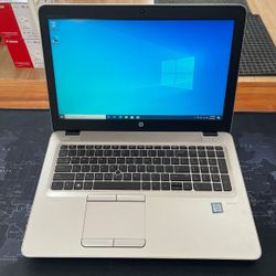 HP ELITEBOOK 850 G3 15” CORE i5-6200u 2.4GHz 8GB RAM 256GB SSD WINDOWS 10 PRO