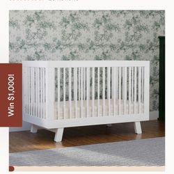 Babyletto Hudson 3 In 1 Convertible Crib