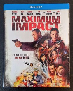 MAXIMUM IMPACT BLU-RAY [2017] - NEW SEALED WITH SLIPCOVER