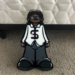 Steve Lacy glass painting 