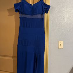 Royal Blue Night Dress 