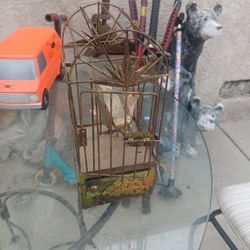 Bird In Cage Musical Box