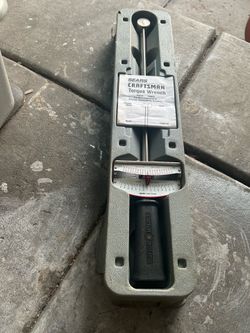 Sears Craftsman Torque