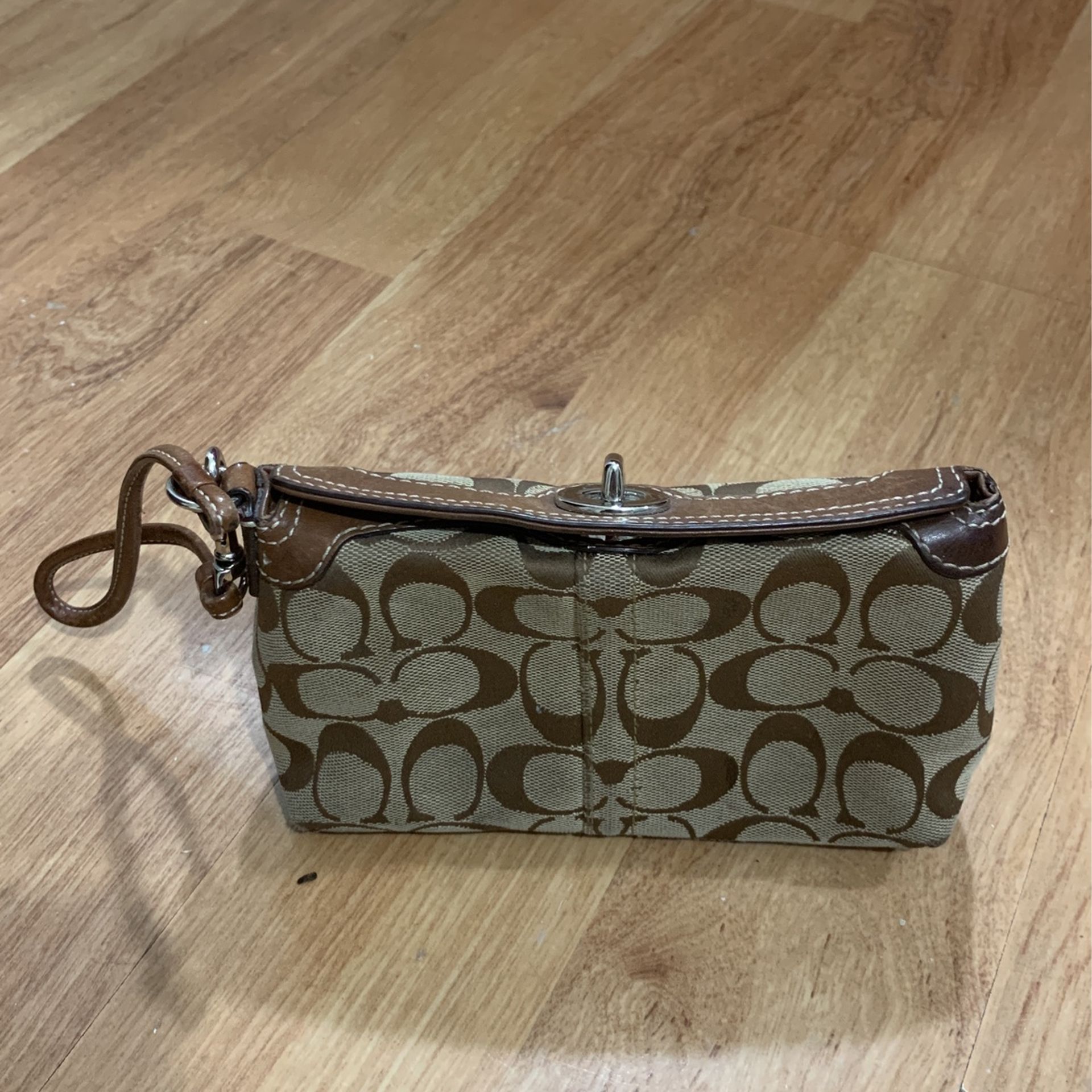 Coach Wristlet / Make-up Kit