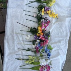 Artificial Flowers 16 bouquets