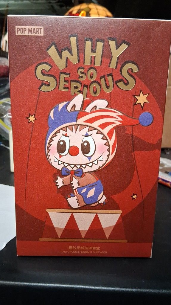 Why So Serious Popmart Plush Blindbox