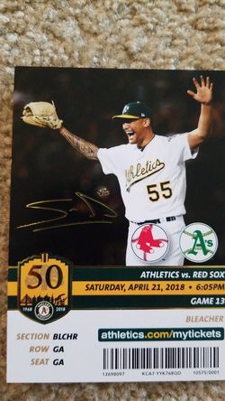 Memorial no hitter game tickets