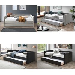 New. Daybed w/ Trundle - TWIN-TWIN