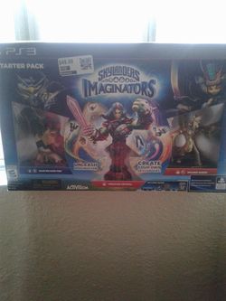 Skylanders IMAGINATORS STARTER PACK video game included for ps3 (new)
