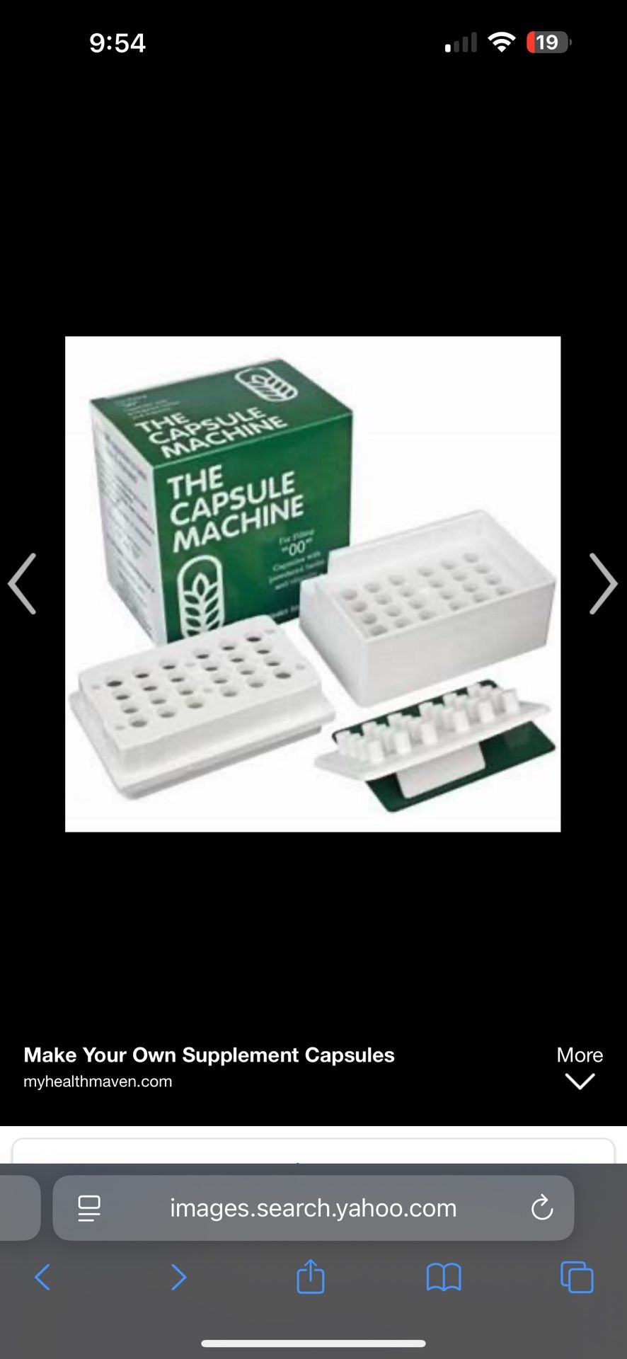 The Capsule Machine size 0 (2 sets) - $10 each or $25 for both