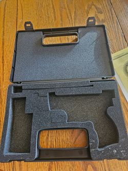 Walther Pistol Case with trigger lock