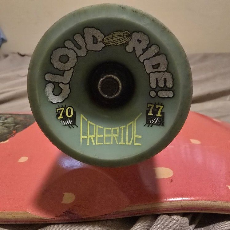 Landyachtz Cruiser Kitty Nug, Upgraded. Longboard.