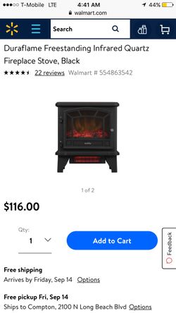 Duraflame Electric Fireplace DFS-550-6 for Sale in Fullerton, CA - OfferUp